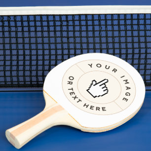Raquette De Ping Pong Ping Pong Paddle - Personnalisé (ajouter image/tex