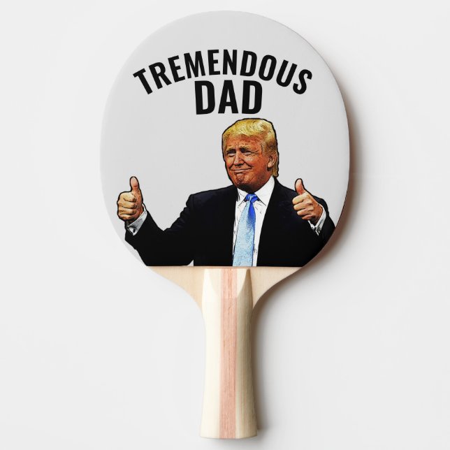 RAQUETTE DE PING PONG PING PONG PADDLES, TRUMP BEAU PÈRE (Devant)