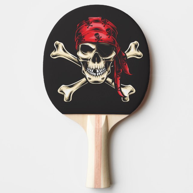 Raquette De Ping Pong Pirate (Devant)