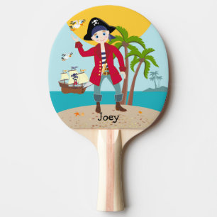 Raquette De Ping Pong Pirate kid birthday