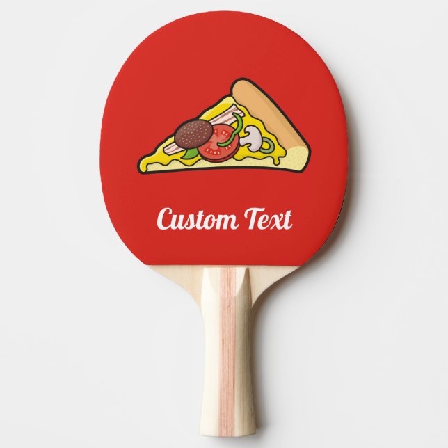 Raquette De Ping Pong Pizza Slice (Devant)