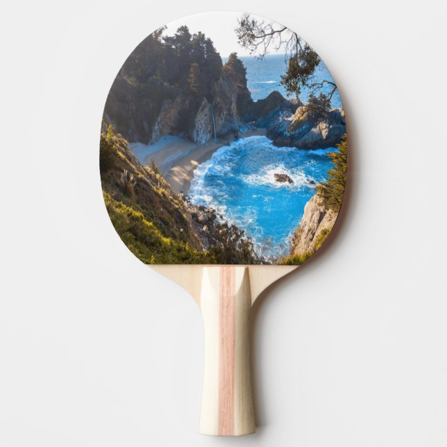 Raquette De Ping Pong Plage Cachée Paradis Vagues Océaniques (Devant)