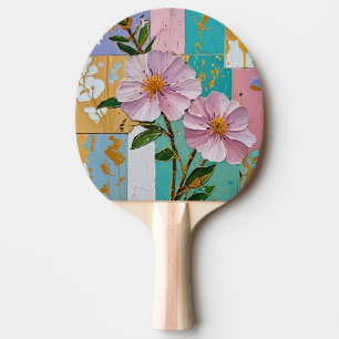 Raquette De Ping Pong Plaisir Floral