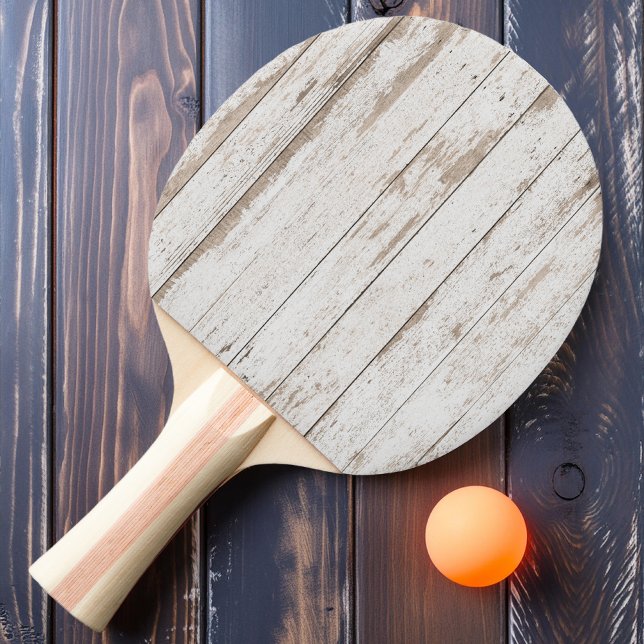 Raquette De Ping Pong Planches de bois blanchies (Créateur téléchargé)