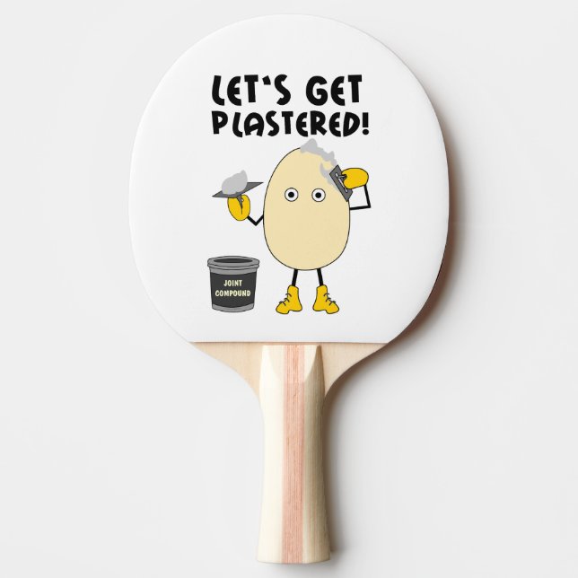 Raquette De Ping Pong Plasteriser (Devant)