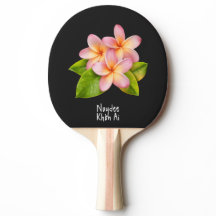 Plumeria Frangipanier Rose, votre nom, Floral
