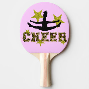 Raquette De Ping Pong Pom-pom girl