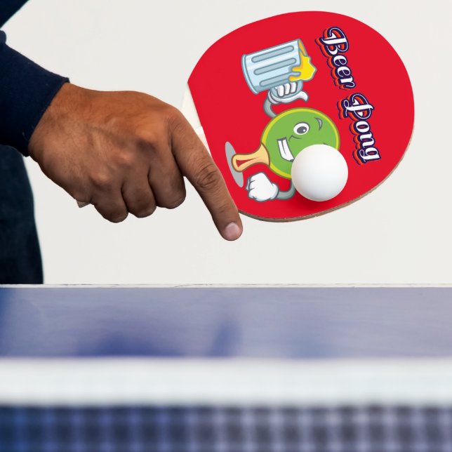 Raquette De Ping Pong Pong de bière (Insitu)