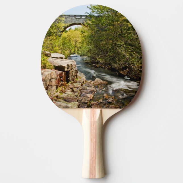 Raquette De Ping Pong Pont au-dessus de rivière (Devant)