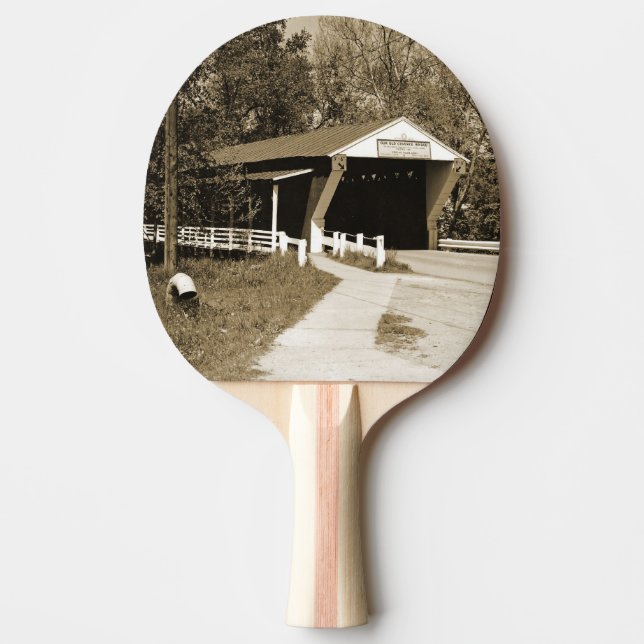 Raquette De Ping Pong Pont couvert (Devant)