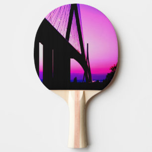 Raquette De Ping Pong Pont de Normandie, Le Havre, France