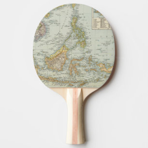 Raquette De Ping Pong Porcelaine d'Indo et archipel de Malaysian