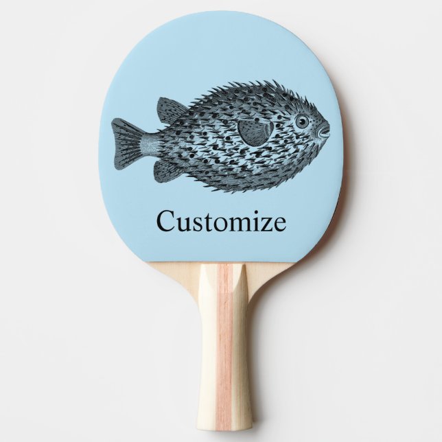 Raquette De Ping Pong Porcupine tonnerre-anse (Devant)