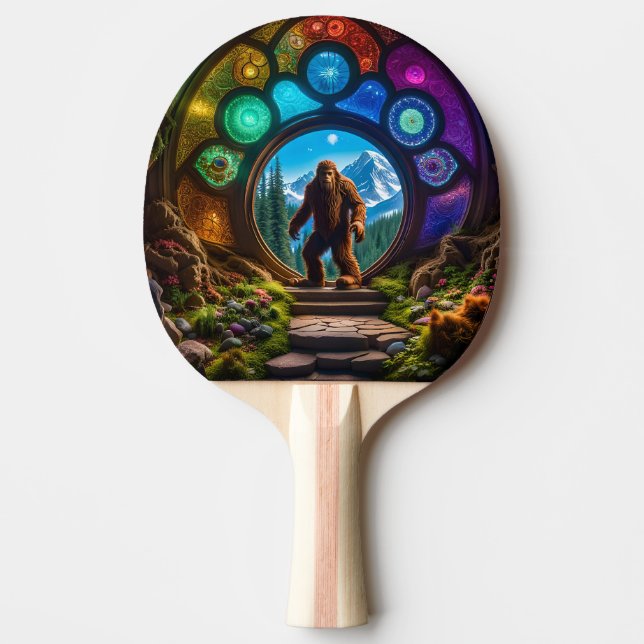 Raquette De Ping Pong Portail Dimensionnel Sasquatch (Devant)