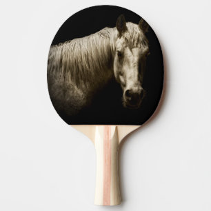 Raquette De Ping Pong Portrait VI de cheval