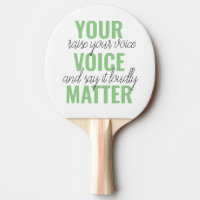 Positive Green Your Voice Matter Motivation Citati