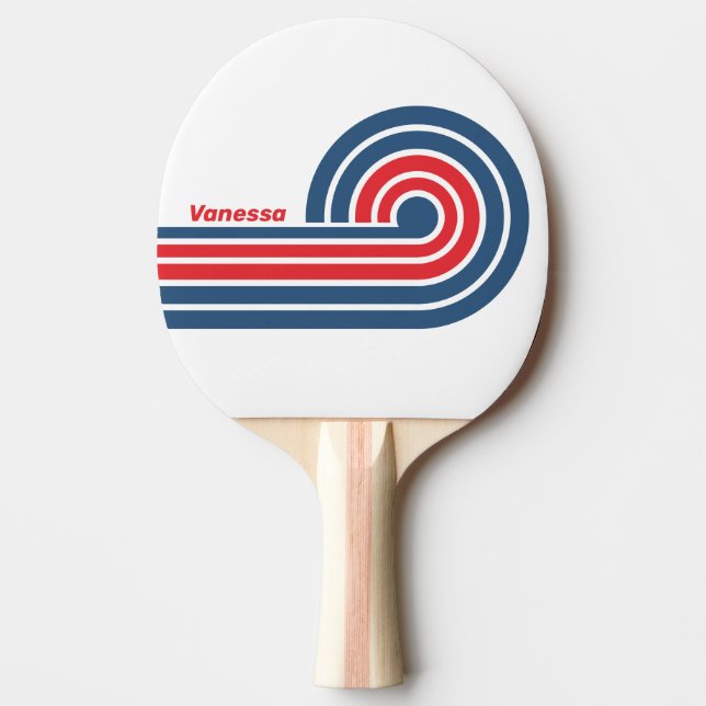 Raquette de Ping Pong Postman Nostalgic Curl Strip (Devant)