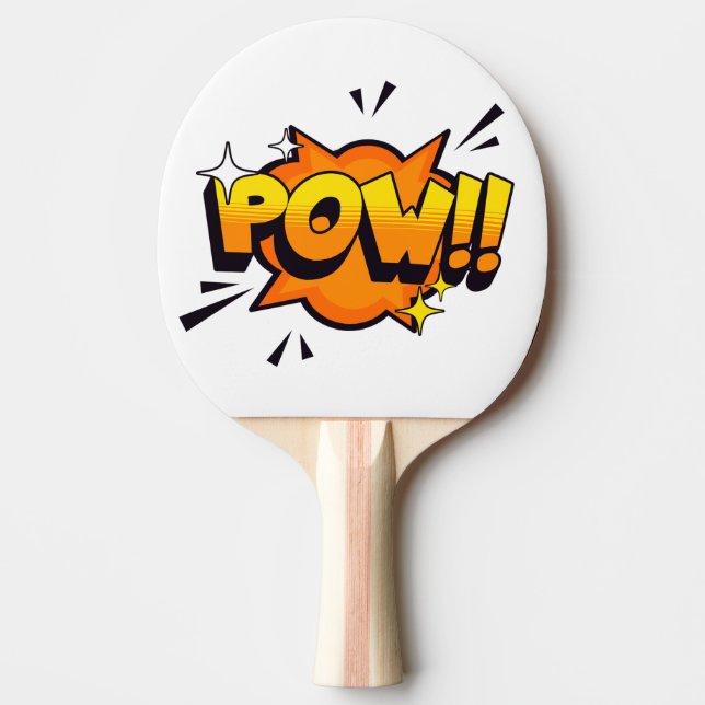 Raquette de Ping Pong POW (Devant)
