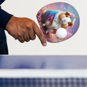 Raquette De Ping Pong Prism Pigtail: la licorne radieuse cochons de Guin