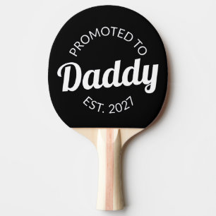 Raquette De Ping Pong Promu Papa 2027 Futur Papa Cadeau Baby Shower Je