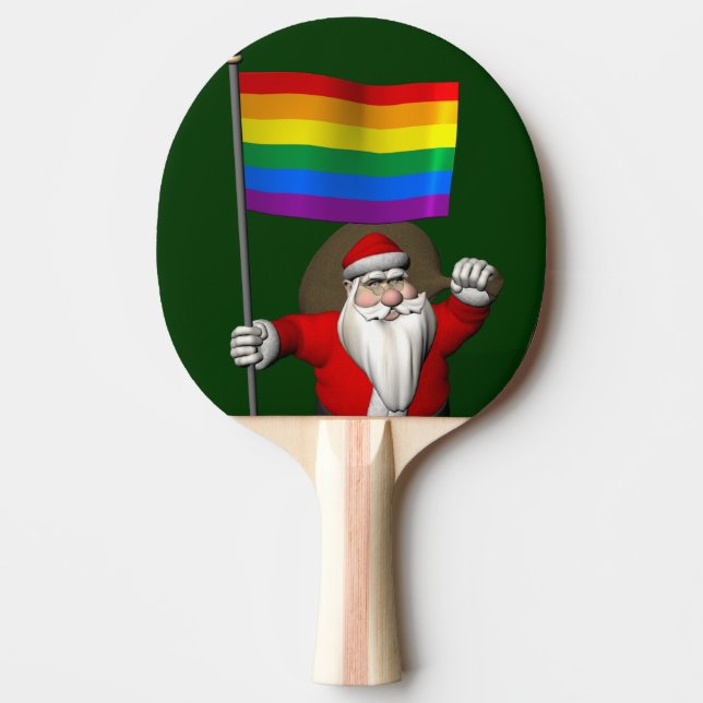 Raquette De Ping Pong Proud Santa Claus (Devant)