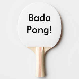 Raquette De Ping Pong Puanteur faite sur commande de Bada de palette de