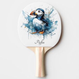 Raquette De Ping Pong Puffin Splash, personnalisé