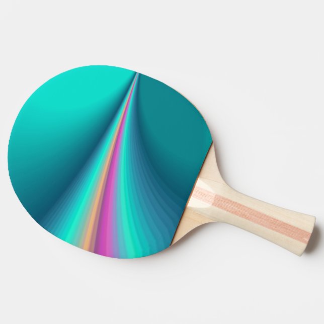 Raquette De Ping Pong Puissance de turquoise (Dos Côté)