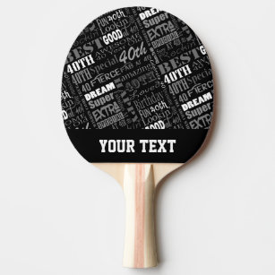 Equipement Anniversaire Joyeux Anniversaire De Ping Pong Zazzle Fr