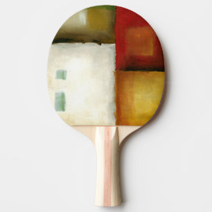 Raquette De Ping Pong Quatre rectangles colorés par Chariklia Zarris