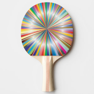Raquette De Ping Pong Rainbow Starburst