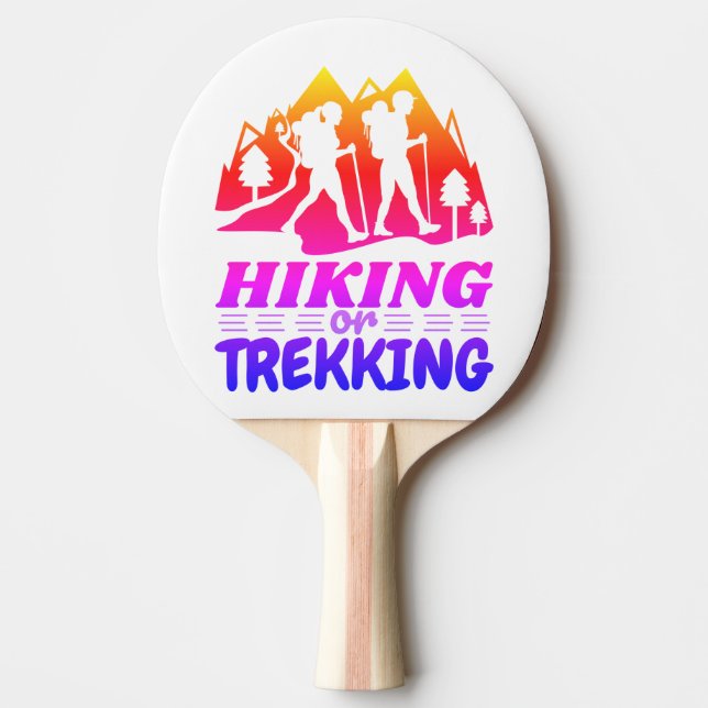 Raquette De Ping Pong Randonnée ou trekking (Devant)