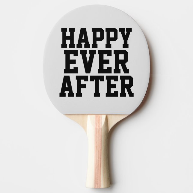 Raquette De Ping Pong RAPPEL ÉTERNEL Rames de Cadeau de Mariage (Devant)