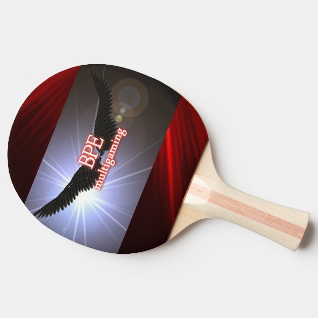 Raquette De Ping Pong raquette ping pong logo Bpe (Côté)