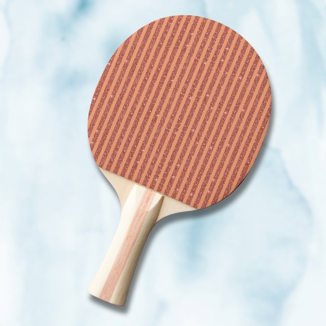 Raquette De Ping Pong Rayures verticales modernes de style pailleté oran (Créateur téléchargé)