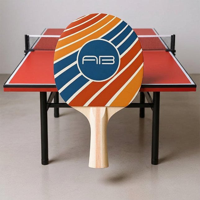 Raquette De Ping Pong Récolte d'or des années 1970 (Créateur téléchargé)