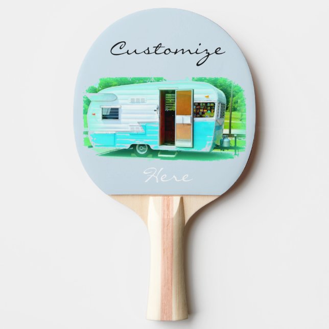 Raquette De Ping Pong remorque de voyage classique Thunder_Cove (Devant)