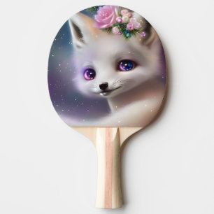 Raquette De Ping Pong Renard blanc bébé