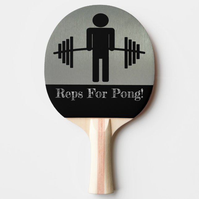 Raquette De Ping Pong Reps pour la palette de sport d'haltère (Devant)