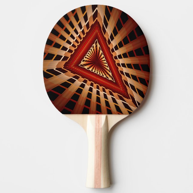 Raquette De Ping Pong Réseau Fantastique 3D Moderne de Design Graphique  (Devant)