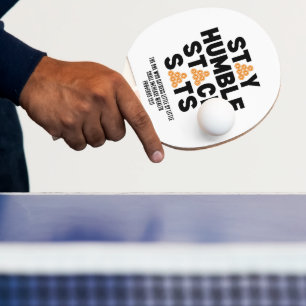 Raquette De Ping Pong RESTER HUMBLE STACK SATS Crypto