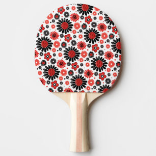Raquette De Ping Pong Retour en caoutchouc rouge