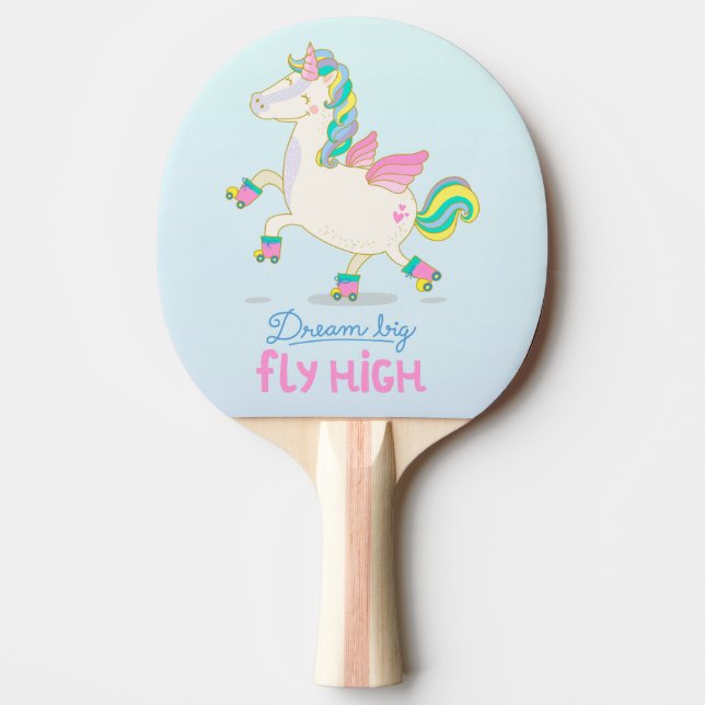Raquette De Ping Pong Retour en caoutchouc rouge (Devant)
