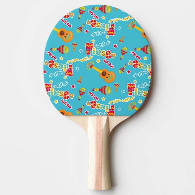 Raquette De Ping Pong Retour en caoutchouc rouge (Devant)