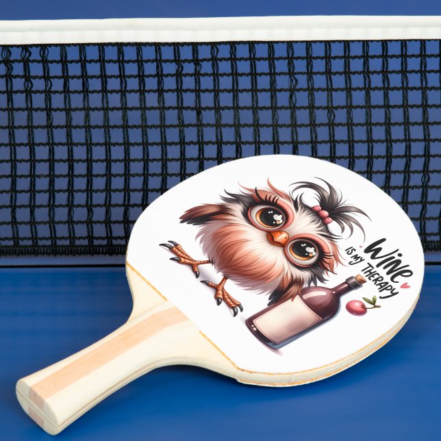 Raquette De Ping Pong Retour en caoutchouc rouge (Insitu)