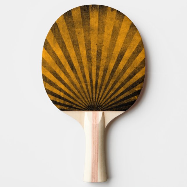 Raquette De Ping Pong Rétro arrière - plan de motif (Devant)