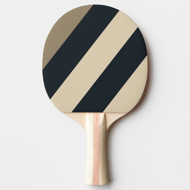 Raquette De Ping Pong Retro Désert Orageux Trois Bandes Gras (Devant)