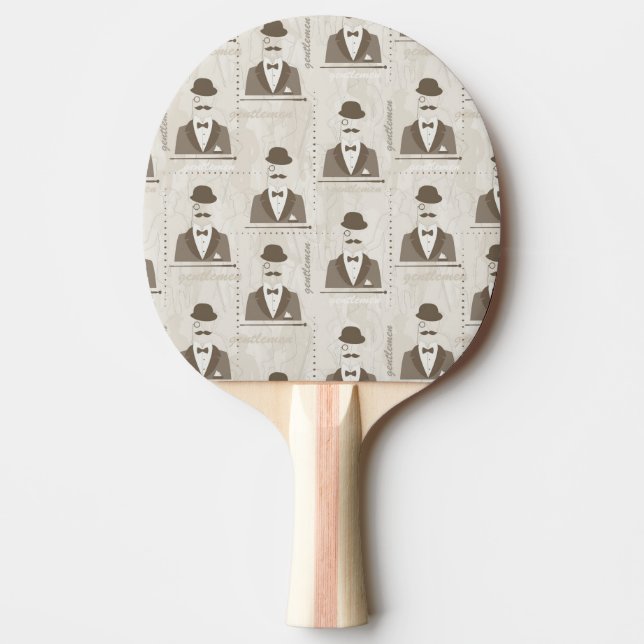 Raquette De Ping Pong Rétro motif pour l'homme (Devant)