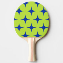Retro Starburst Cyber Électrique Bleu et Lime Acid