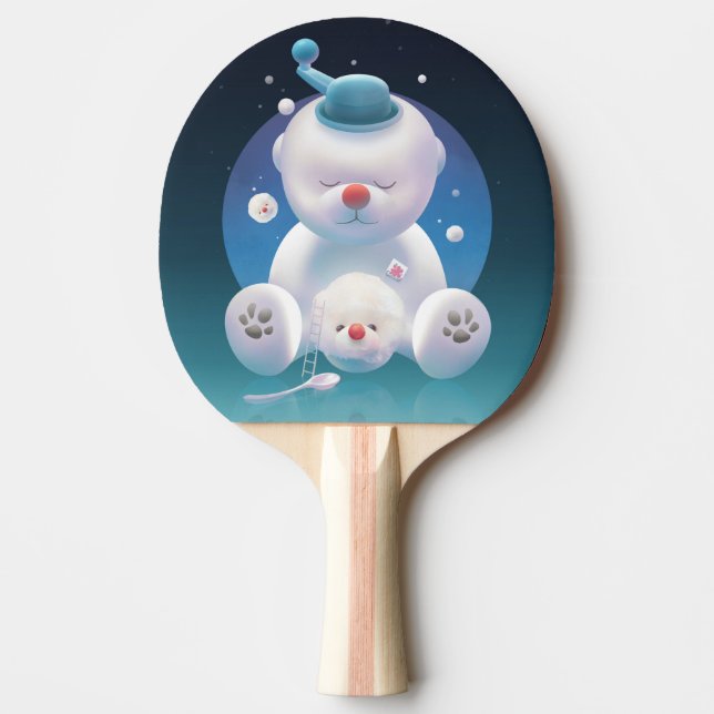 Raquette De Ping Pong Rêve de Bichon Ice Shaver (Devant)